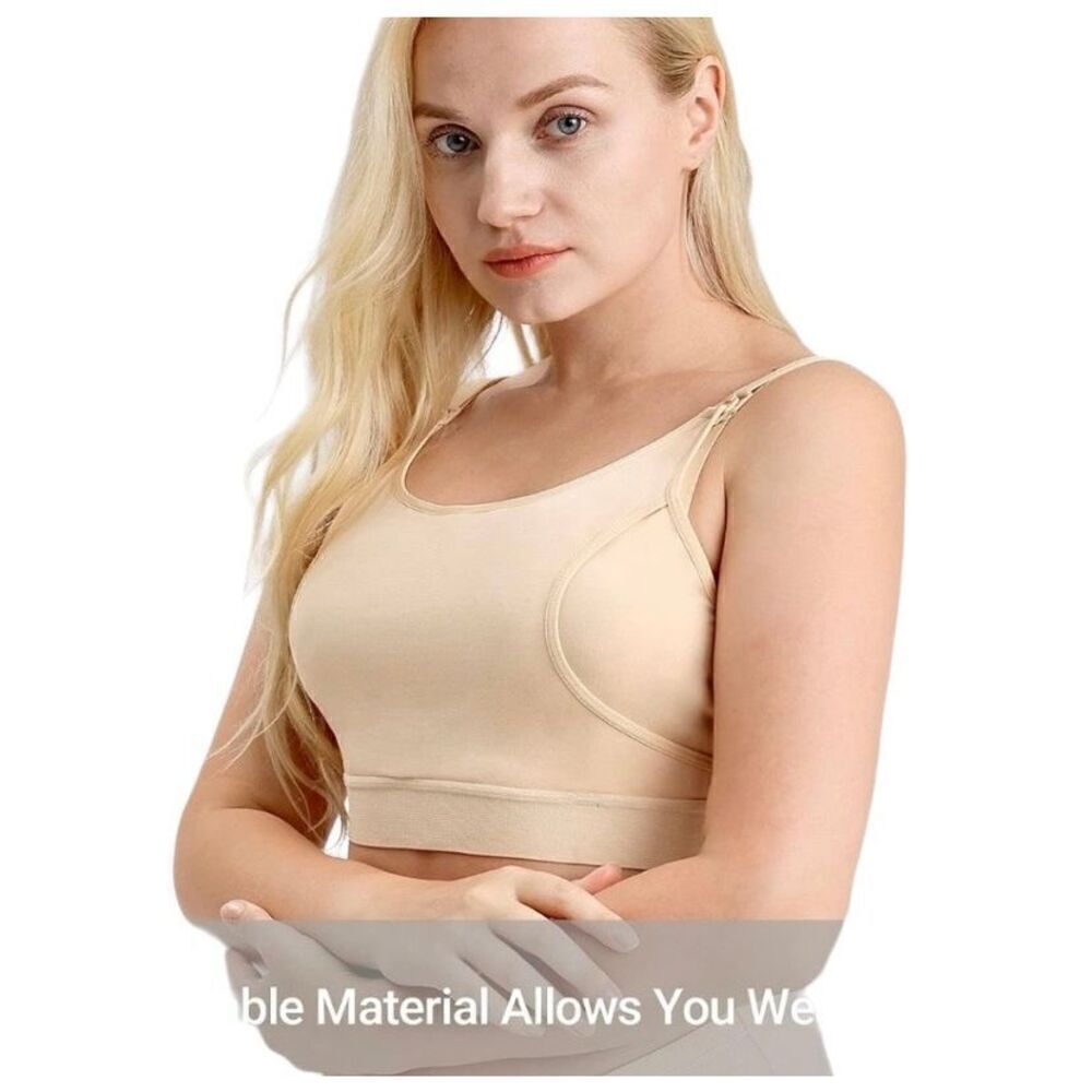 Mom cozy hands free pumping nursing maternity bras, set of two size XL